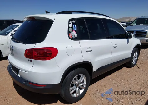 2017 Volkswagen Tiguan 2.0T/2.0T S z USA, uszkodzony, nr VIN WVGAV7AX4HK020113